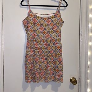 Colorful casual summer dress